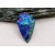 Rainbow Titanium Plated Natural Stone Agates Arrowhead Necklace