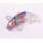 Lucky Koi Carp Fish Keyring / Key Chain, Hand Made in the UK